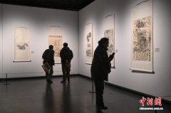 玉树“远古史画”岩画拓片展亮相